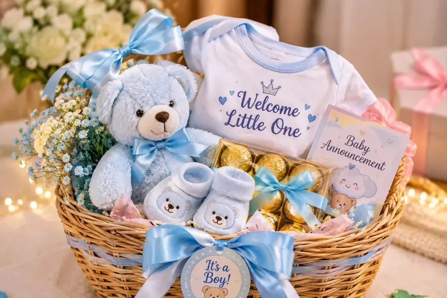Baby Announcement Hamper