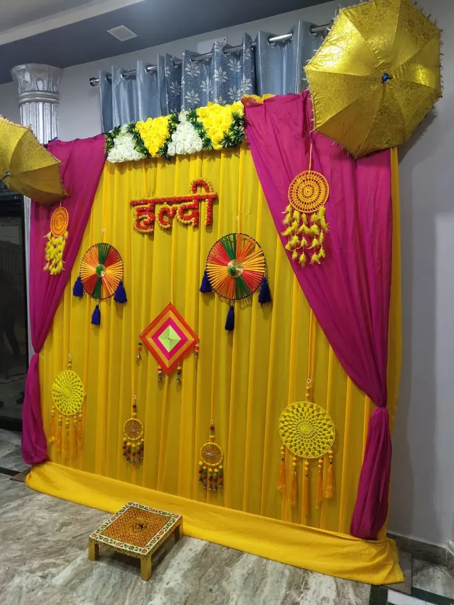 Haldi Decoration