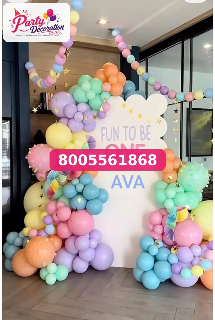 Party Decoration Setup
