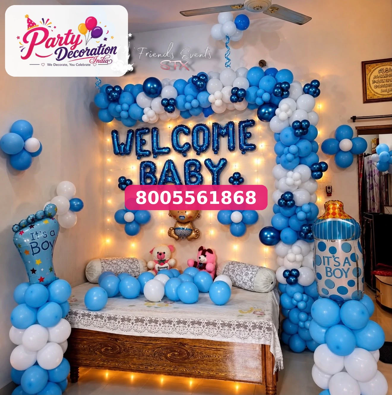 Party Decoration Setup