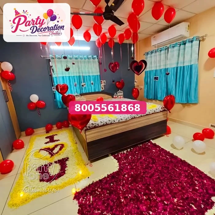 Party Decoration Setup