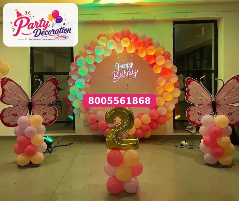 Balloon, Birthday, Anniversary & Baby Shower Decoration Near Me in Pune | Party Decoration India