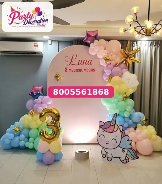 Balloon Decoration in Delhi, Noida, Gurugram, Jaipur & All Cities - Party Decoration India