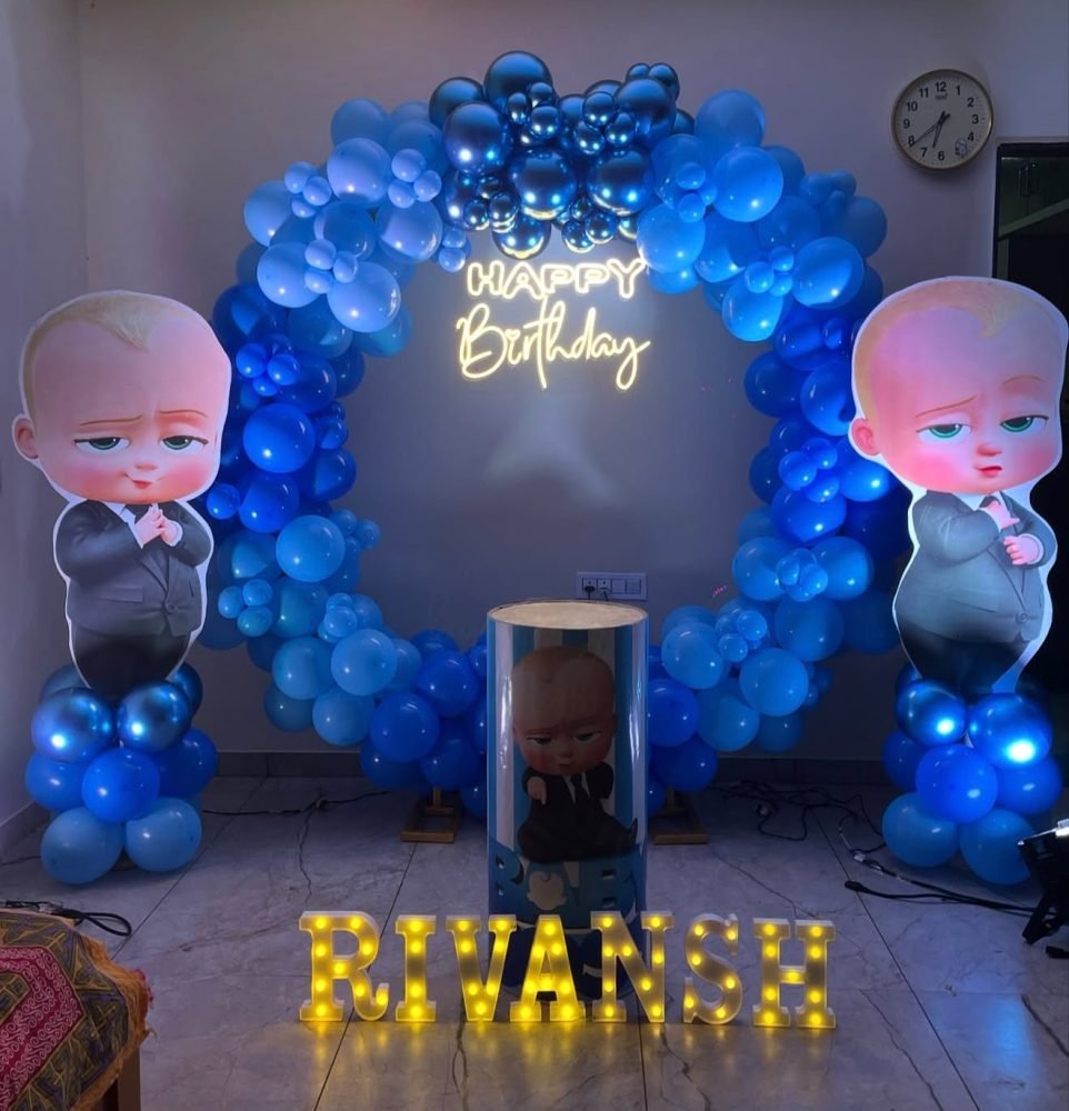 Birthday Decorations Baby Boss