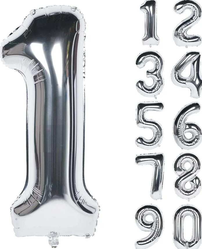 Foil Number Balloons (32 inch)